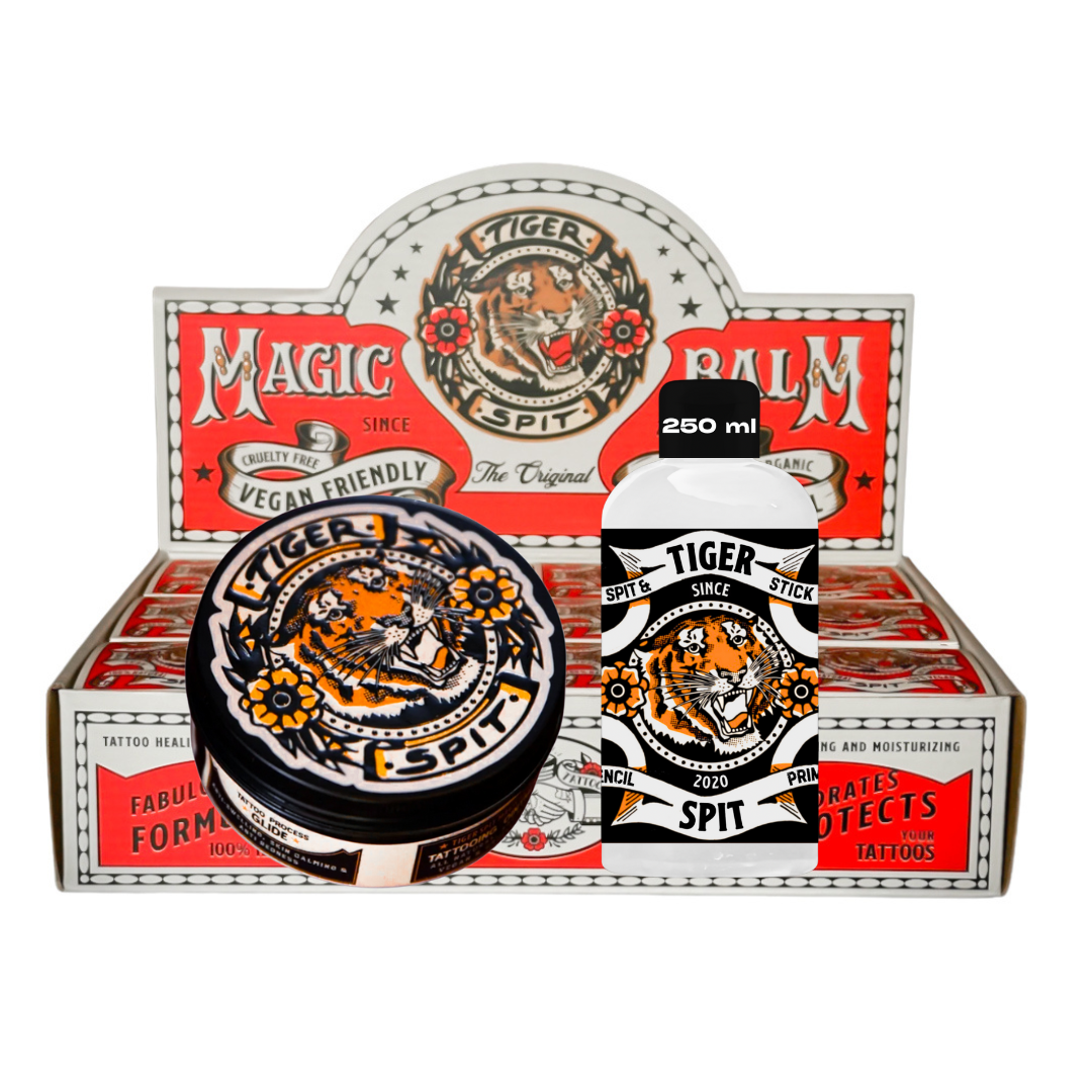 TATTOO BALM CASE + GLIDE + STENCIL GEL