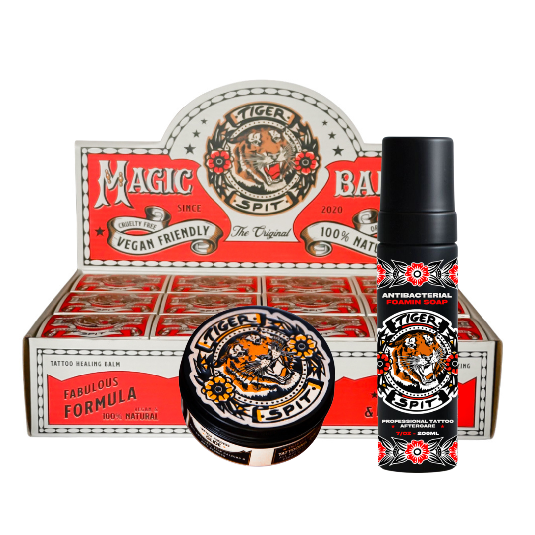 CAJA ESTUDIO 24 UNIDADES 30 ML + TATTOO GLIDE