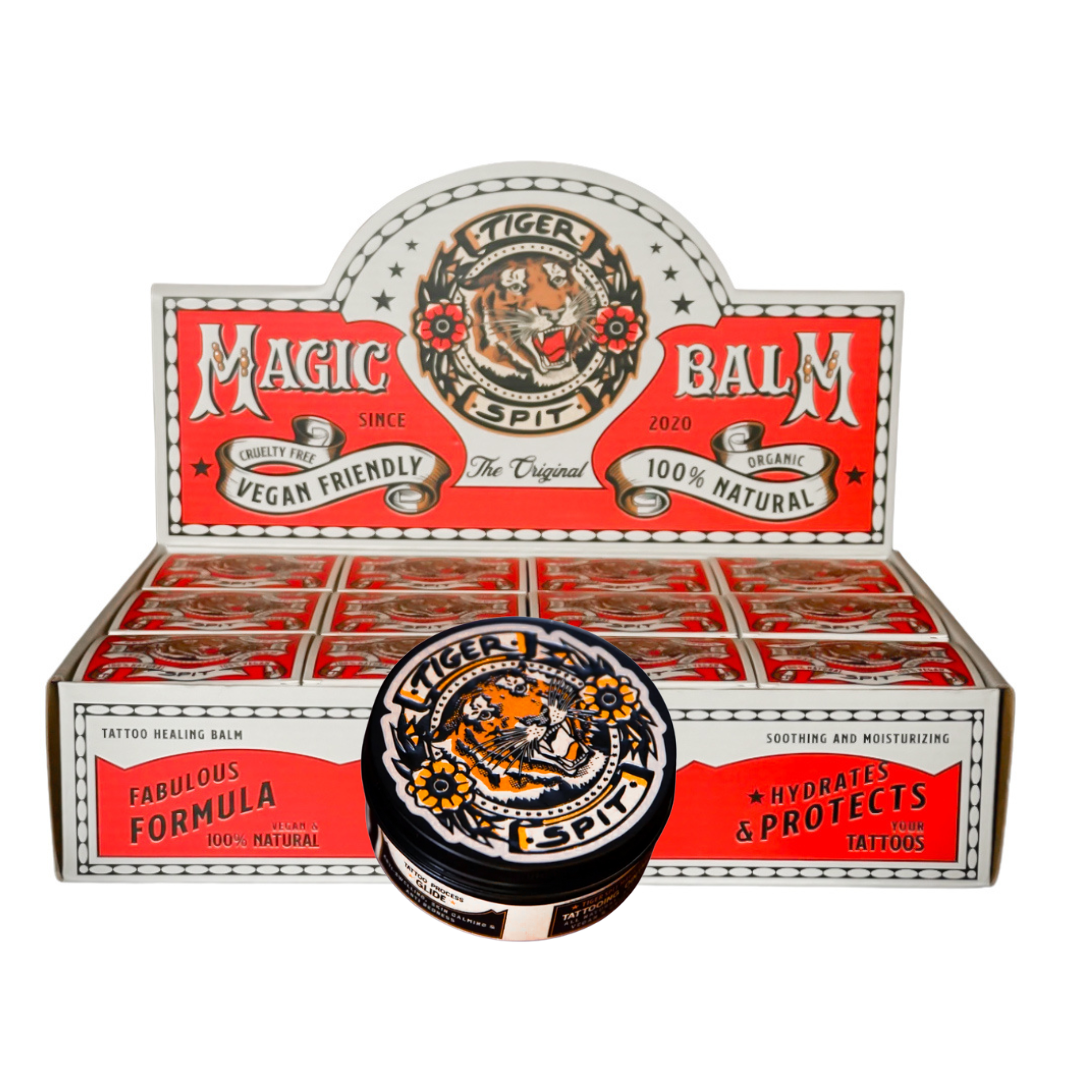 CAJA ESTUDIO 24 UNIDADES 30 ML + TATTOO GLIDE