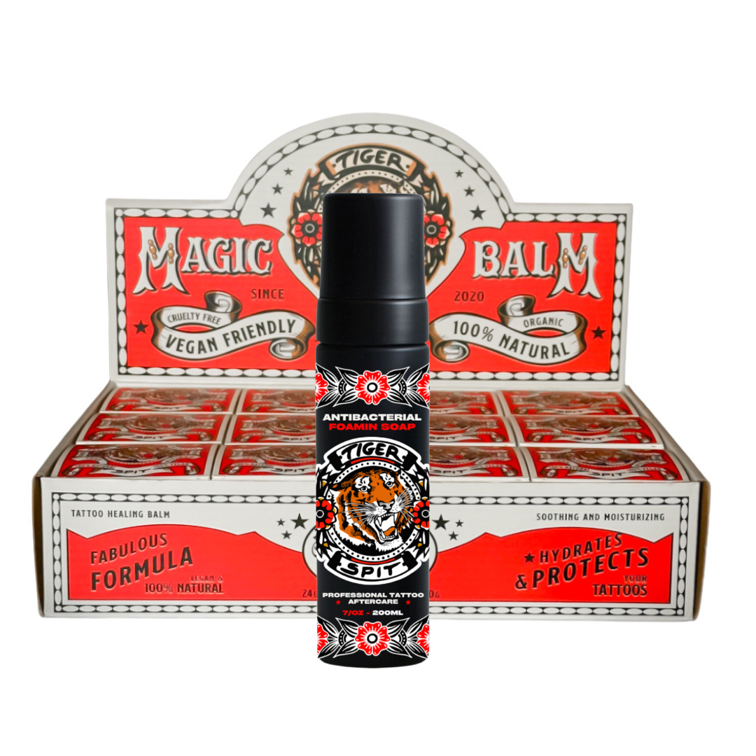 CAJA ESTUDIO 24 UNIDADES 30 ML + TATTOO GLIDE