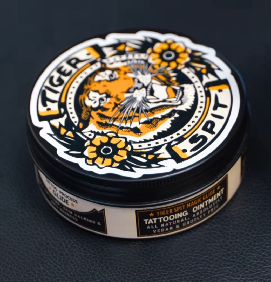 TIGER SPIT - tattoo balm, tattoo aftercare, tattoo cream, tattoo lotion, tattoo salve, tattoo ointment, tattoo lotion, tattoo aftercare product, tiger spit balm, tiger spit, tiger spit cream, crema per tatuaggi, crema tatuaggi