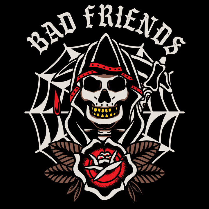 BAD FRIENDS SKULL - TIGER SPIT