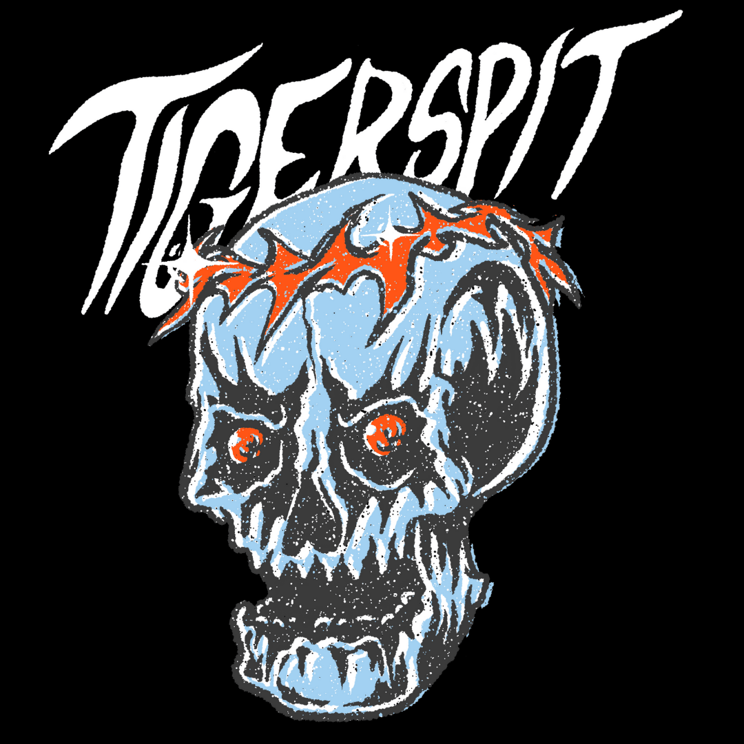 BLUE SKULL - TIGER SPIT  - tattoo balm, tattoo aftercare, tattoo cream, tattoo lotion, tattoo salve, tattoo ointment, tattoo lotion, tattoo aftercare product, tiger spit balm, tiger spit, tiger spit cream, crema per tatuaggi, crema tatuaggi