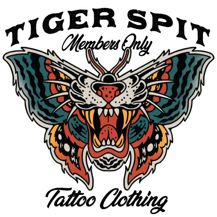 BUTTERLFY - WHITE - TIGER SPIT  - tattoo balm, tattoo aftercare, tattoo cream, tattoo lotion, tattoo salve, tattoo ointment, tattoo lotion, tattoo aftercare product, tiger spit balm, tiger spit, tiger spit cream, crema per tatuaggi, crema tatuaggi