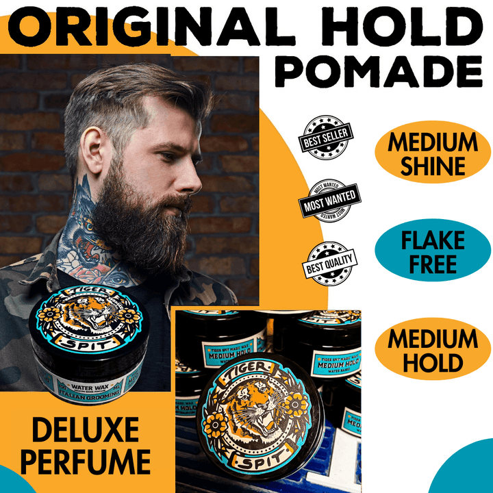 TIGER SPIT POMADE - 100ML - TIGER SPIT  - tattoo balm, tattoo aftercare, tattoo cream, tattoo lotion, tattoo salve, tattoo ointment, tattoo lotion, tattoo aftercare product, tiger spit balm, tiger spit, tiger spit cream, crema per tatuaggi, crema tatuaggi