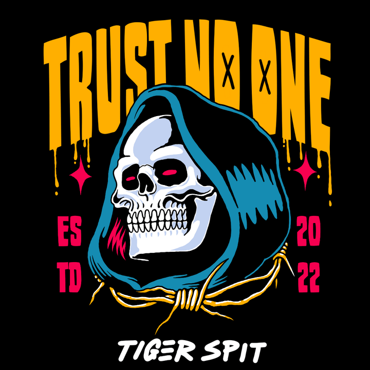 TRUST NO ONE - TIGER SPIT  - tattoo balm, tattoo aftercare, tattoo cream, tattoo lotion, tattoo salve, tattoo ointment, tattoo lotion, tattoo aftercare product, tiger spit balm, tiger spit, tiger spit cream, crema per tatuaggi, crema tatuaggi