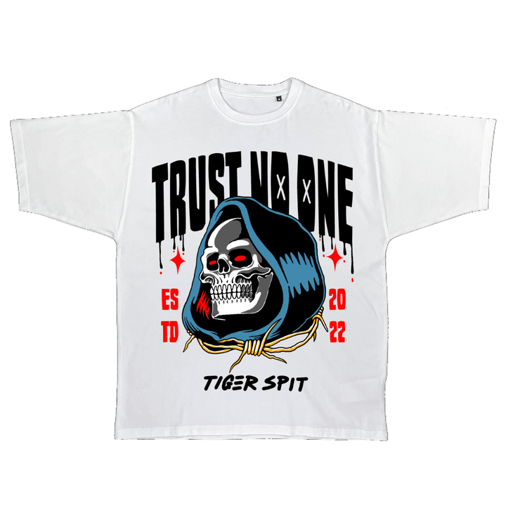 TRUST NO ONE WHITE - TIGER SPIT  - tattoo balm, tattoo aftercare, tattoo cream, tattoo lotion, tattoo salve, tattoo ointment, tattoo lotion, tattoo aftercare product, tiger spit balm, tiger spit, tiger spit cream, crema per tatuaggi, crema tatuaggi