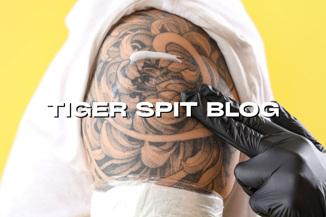 Bálsamo para tatuajes TIGER SPIT - cuidado profesional vegano Made in Italy