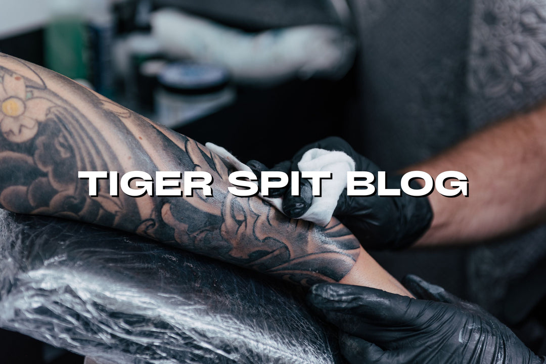 TIGER SPIT vegan tattoo aftercare balm - petroleum-free clean ingredients
