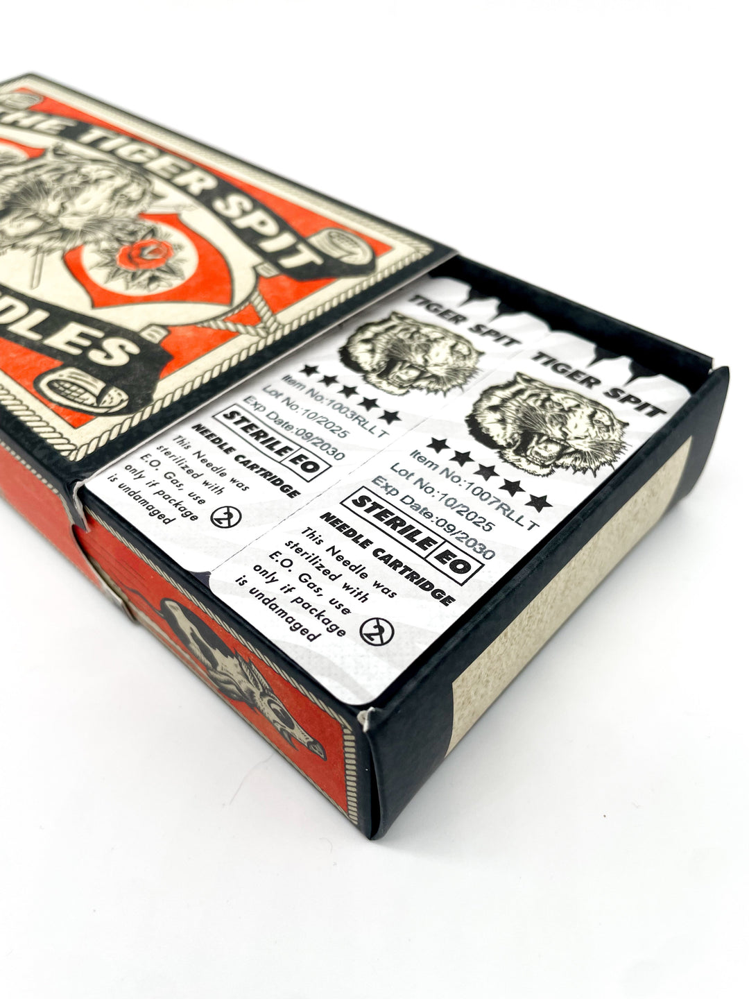 Tiger Spit tattoo cartridge needles — precision and safety