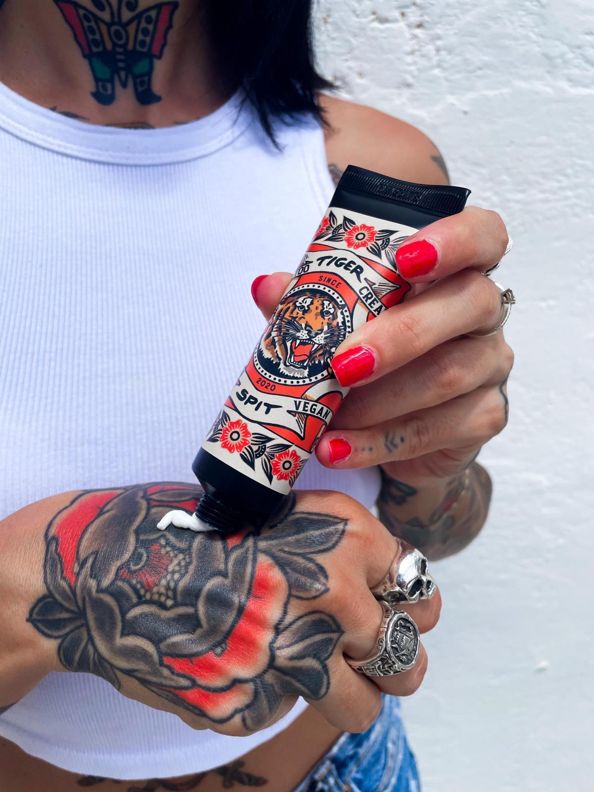 Tiger Spit: The Best Tattoo Cream - Deep Care and Lasting Protection ...