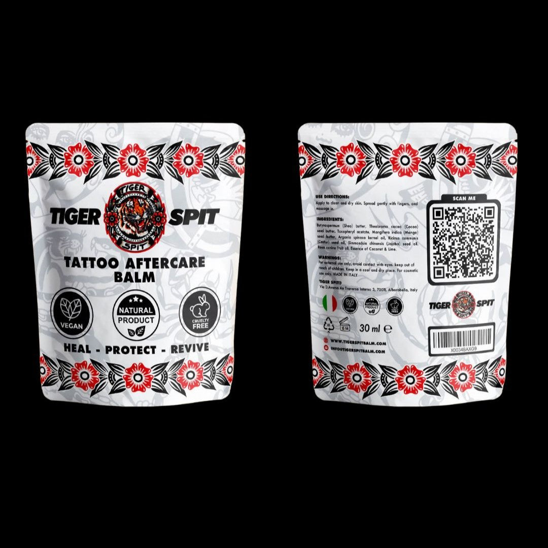 Tiger Spit tattoo aftercare balm jar