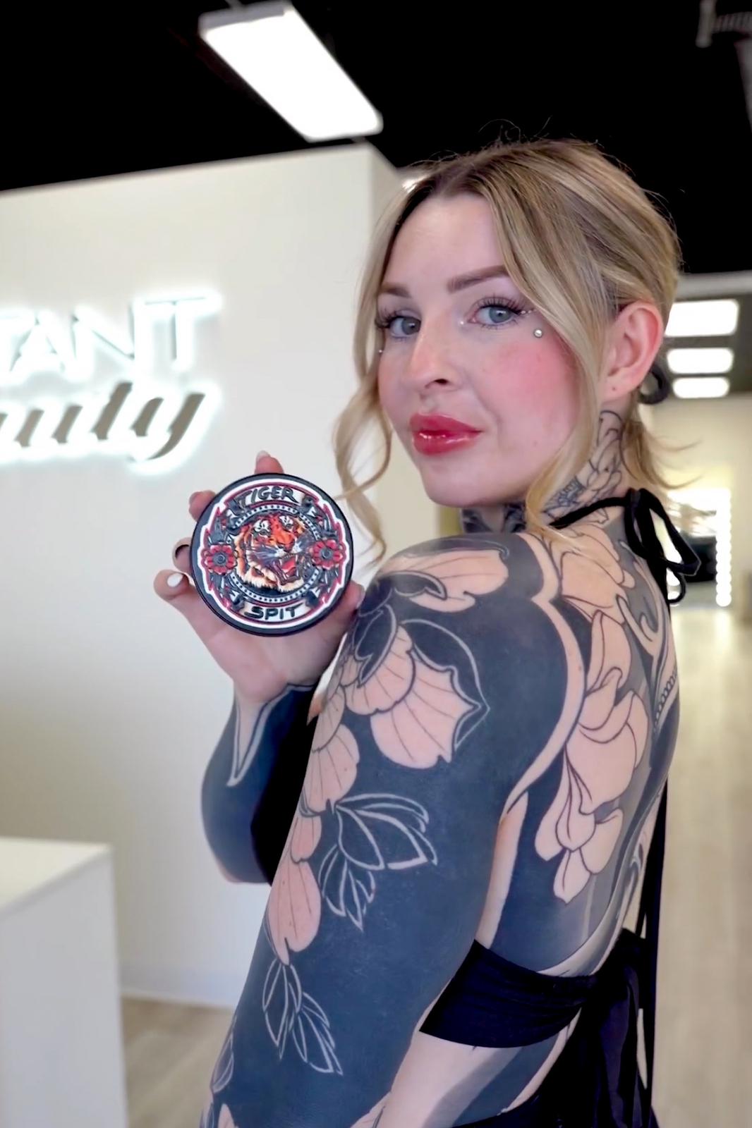 TIGER SPIT BALM - TIGER SPIT - tattoo balm, tattoo aftercare, tattoo cream, tattoo lotion, tattoo salve, tattoo ointment, tattoo lotion, tattoo aftercare product, tiger spit balm, tiger spit, tiger spit cream, crema per tatuaggi, crema tatuaggi