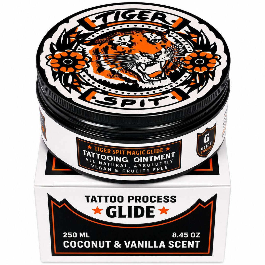 Professional Tattoo Glide 250ml — Soothing Vegan Ointment