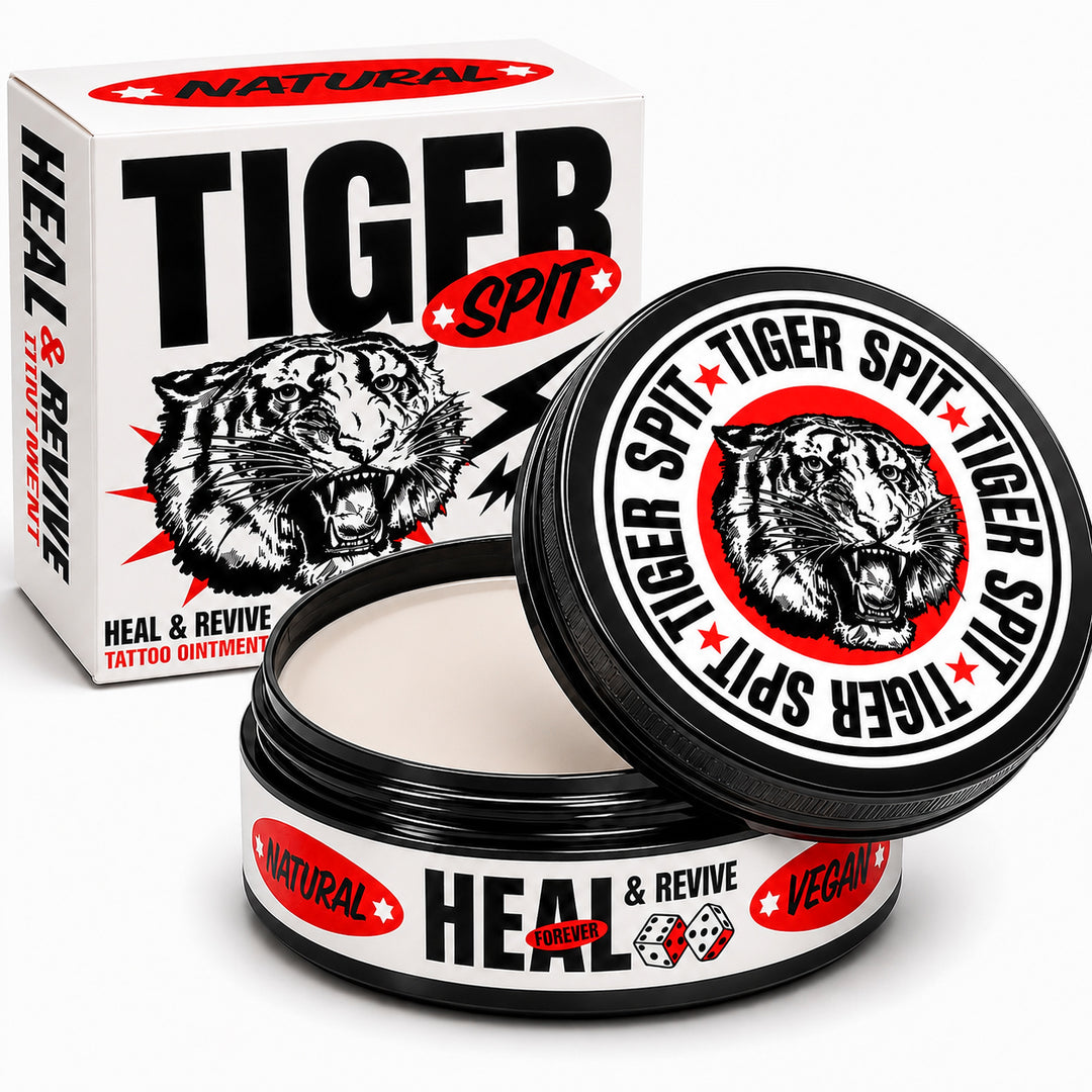 Tiger Spit Tattoo Balm 150ml jar — large-format vegan tattoo aftercare
