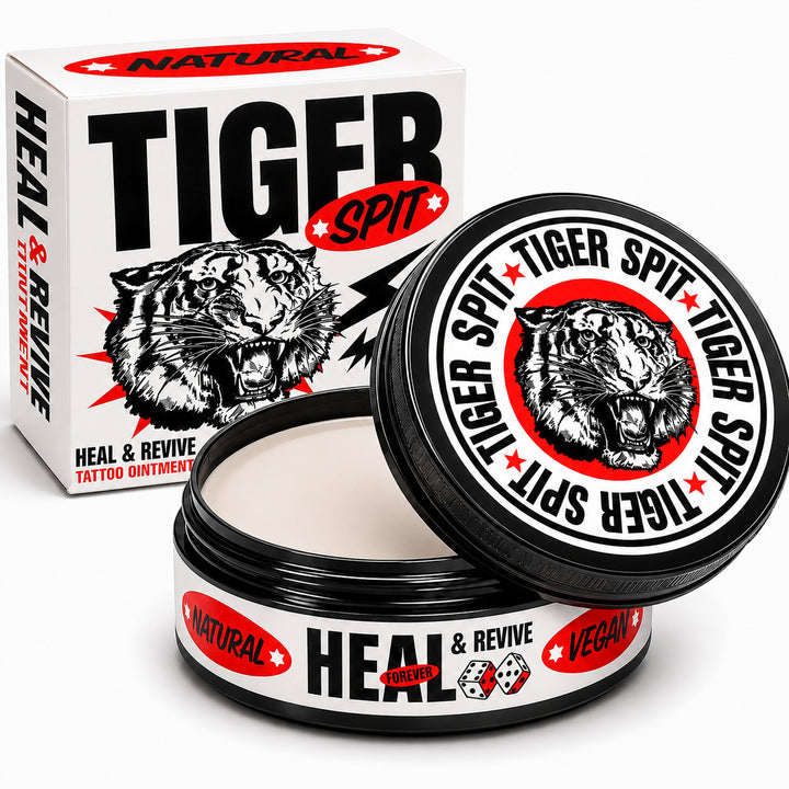 Tiger Spit Tattoo Balm 150ml jar — large-format vegan tattoo aftercare