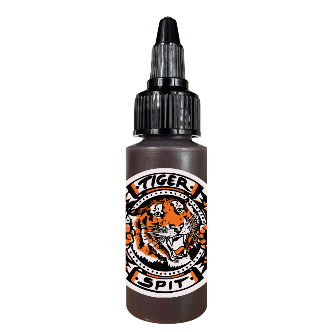 Dark Brown Tattoo Ink 30ml – Chroma Ink x Tiger Spit – TIGER SPIT