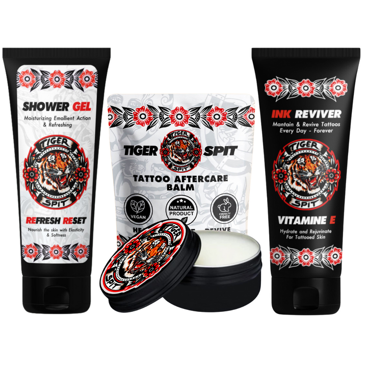 Tiger Spit Starter Kit — tattoo aftercare essentials bundle for first-time healing