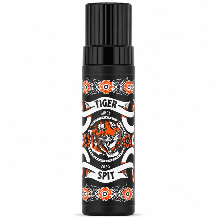Tiger Spit Foam Wash 200ml bottle — vegan cleansing foam for tattoo aftercare