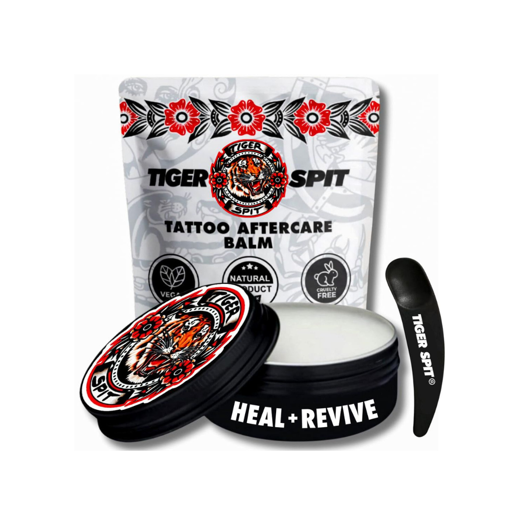 Tiger Spit Tattoo Balm 30ml jar — vegan natural tattoo aftercare balm