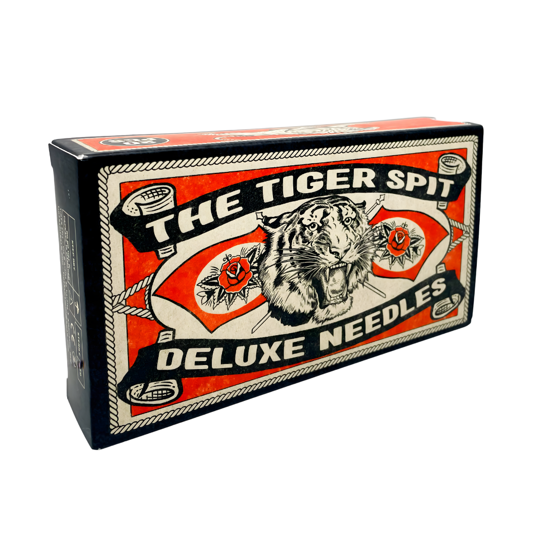 Tiger Spit Round Shader cartridges 20 pcs — professional tattoo supplies